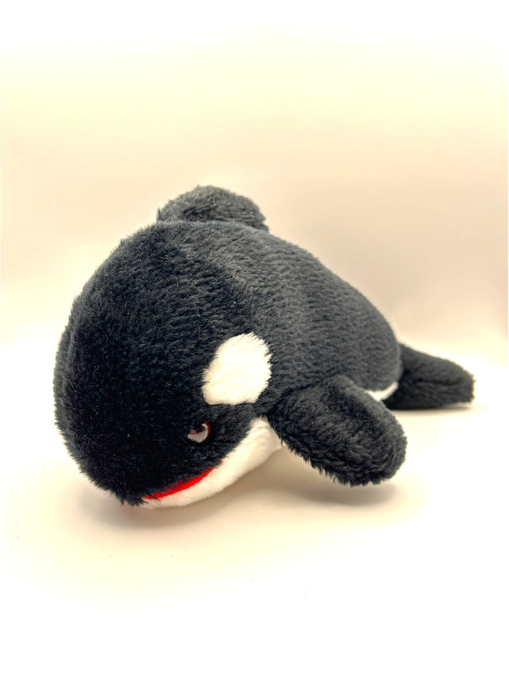 Sea World 1987 VINTAGE SHAMU KILLER WHALE 9" Plush STUFFED ANIMAL Toy
